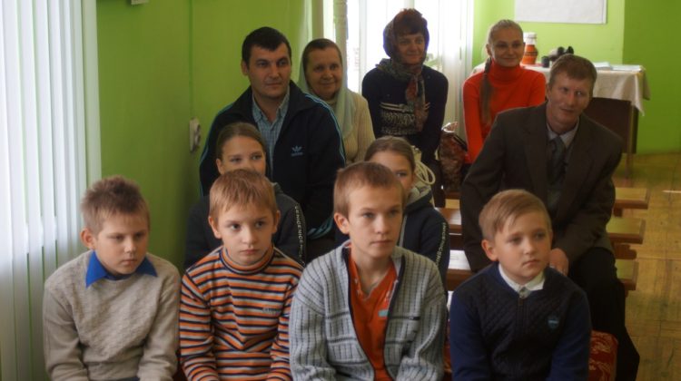 Алексей Фадеев на открытии Воскресной школы в Скопине